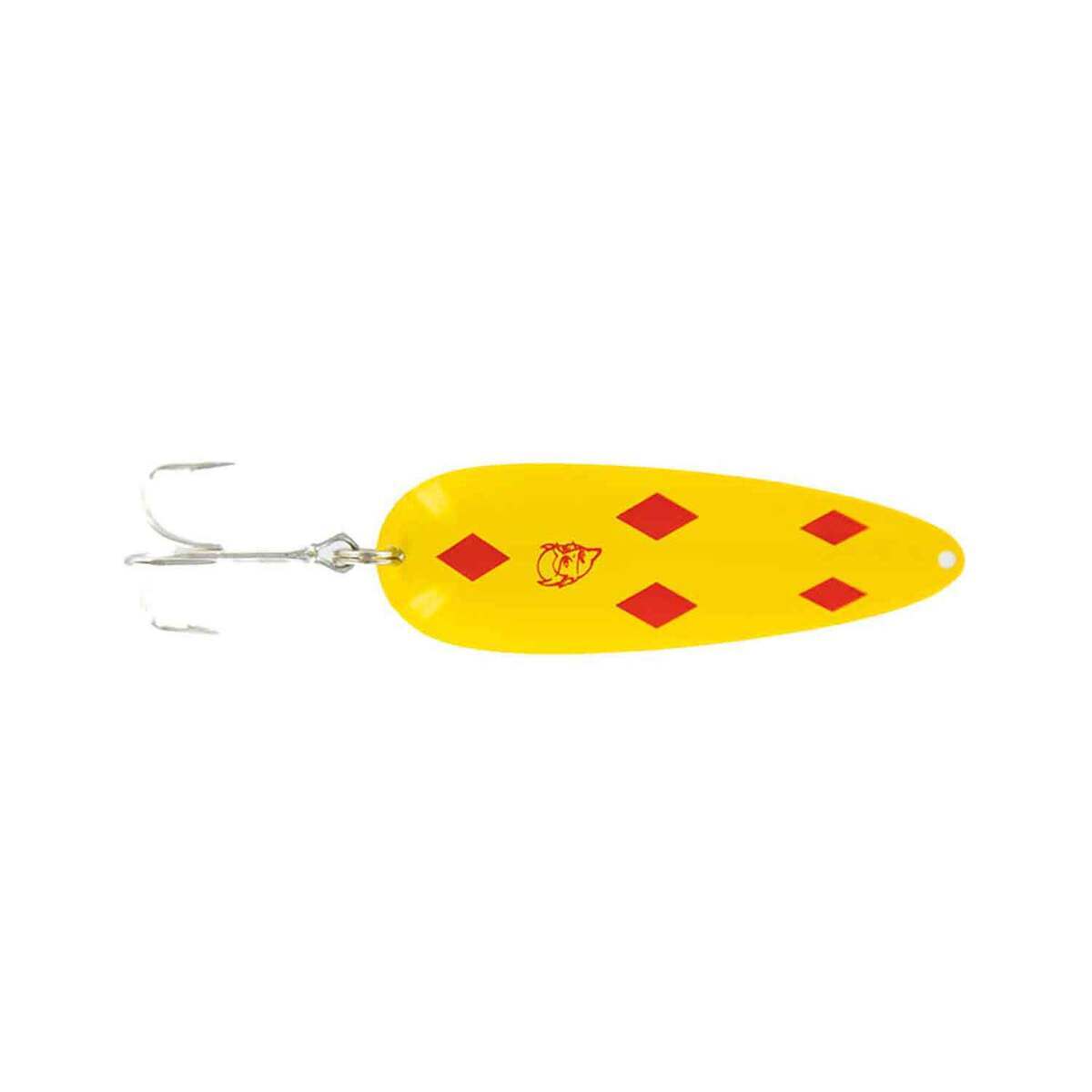 Dardevle Spoon - Yellow/Red Diamond Brass Back by Eppinger at Fleet Farm Dardevle Spoon - Yellow/Red Diamond Brass Back by Eppinger at Fleet Farm