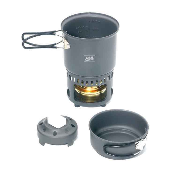 Esbit Alcohol Stove and Trekking Cookset Esbit Alcohol Stove and Trekking Cookset