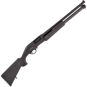 Escort Aimguard Black 12ga 3in Pump Action Shotgun - 18in