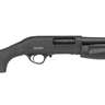 Escort Slugger With Fiber Optic Sight Black 12 Gauge 3in Pump Shotgun - 18in - Black
