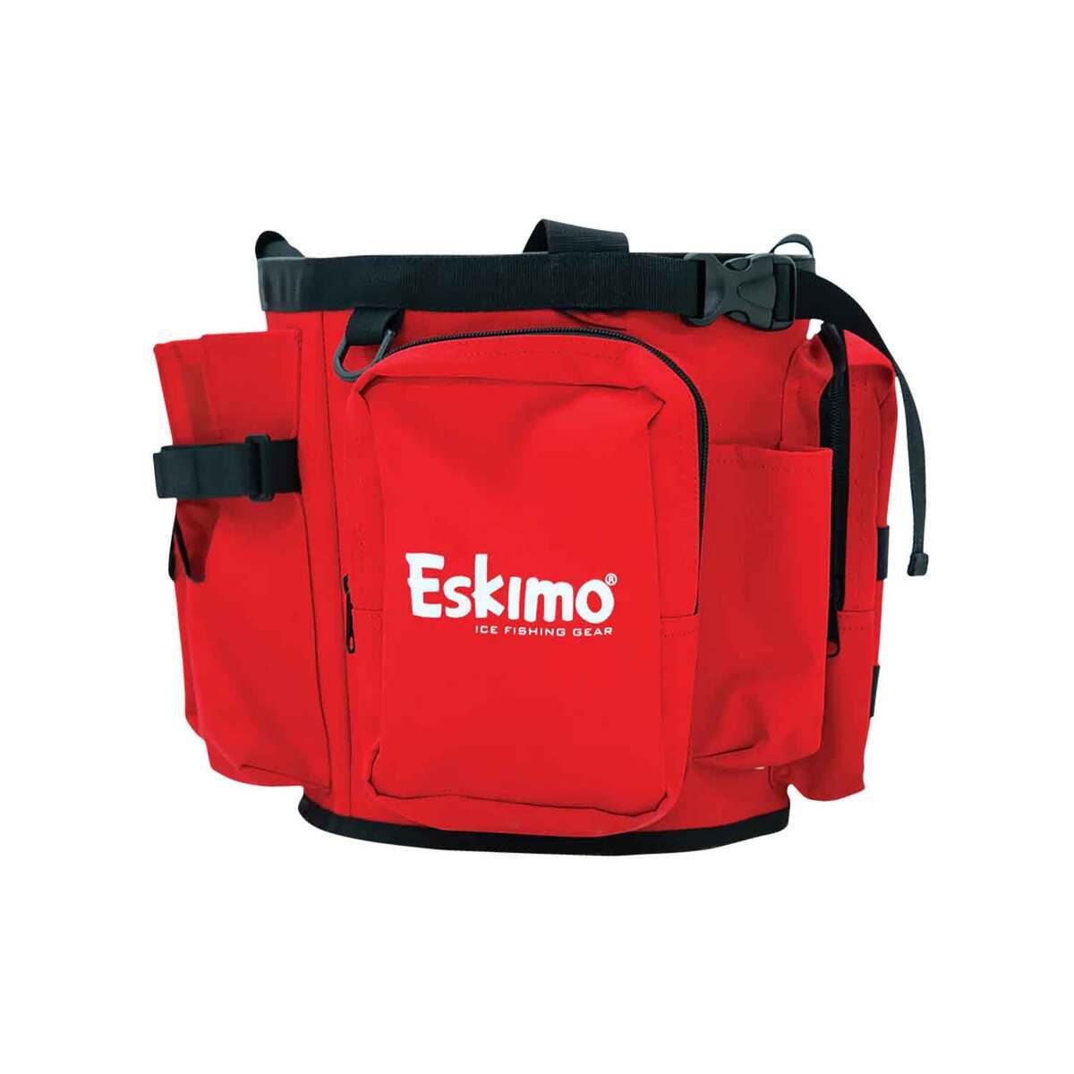 Eskimo Bucket Caddy Ice Fishing Accessory - Red Eskimo Bucket Caddy Ice Fishing Accessory - Red
