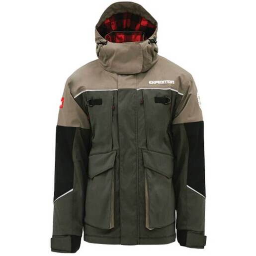 Eskimo Expedition Men's Ice Fishing Jacket - Woodland Pine M