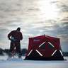 Eskimo Fat Fish 949 Hub Ice Fishing Shelter - Red/Black