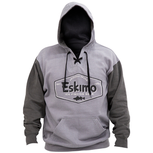 Eskimo Hockey Men's Ice Fishing Hoodie - Gray - M