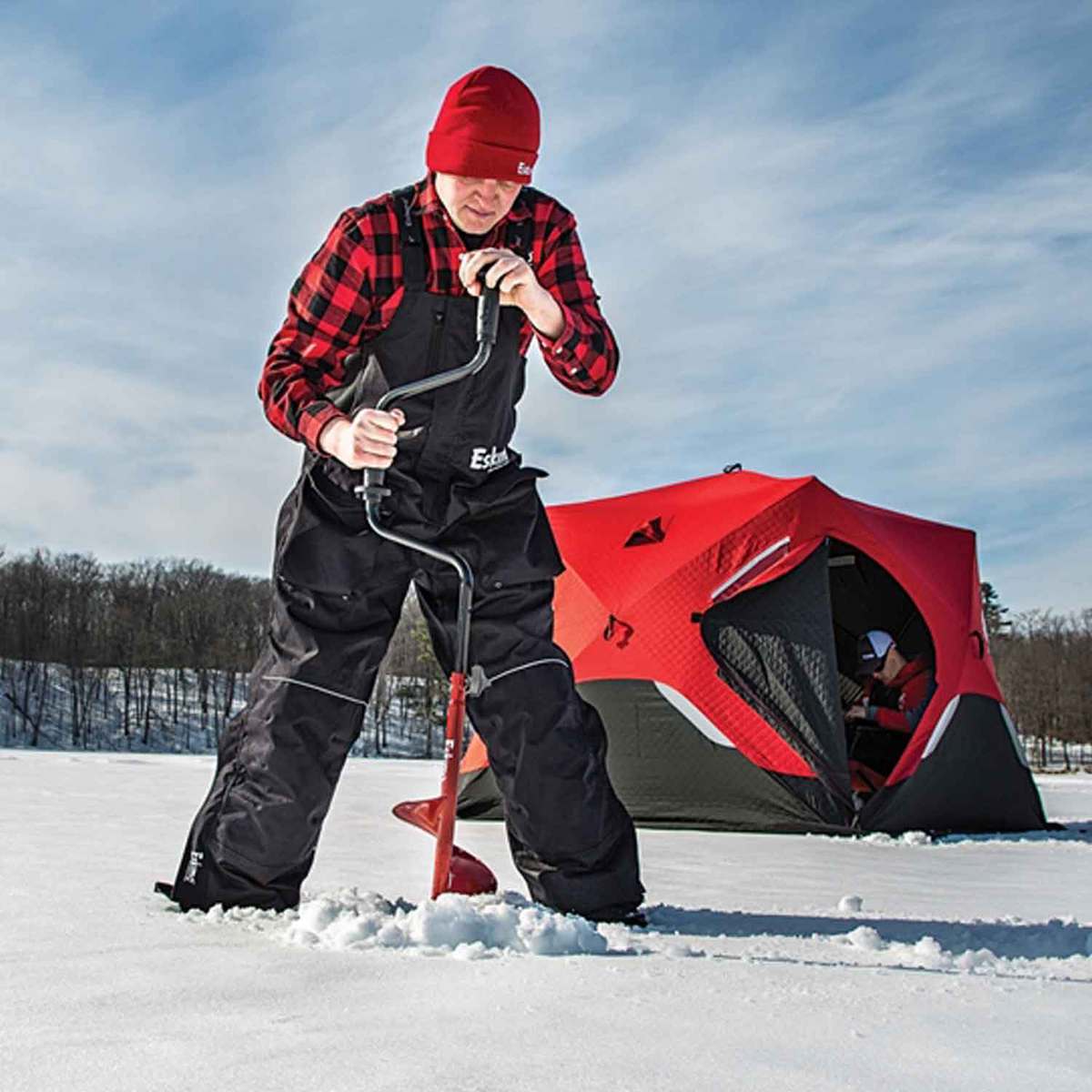 Eskimo Hand Manual Ice Fishing Auger - 6in Eskimo Hand Manual Ice Fishing Auger - 6in