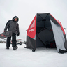 Eskimo Outbreak 250XD Hub Ice Fishing Shelter - Red/Black