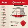 Eskimo Outbreak 450 Hub Ice Fishing Shelter - Red