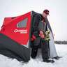 Eskimo Outbreak 450XD Hub Ice Fishing Shelter - Red, Black