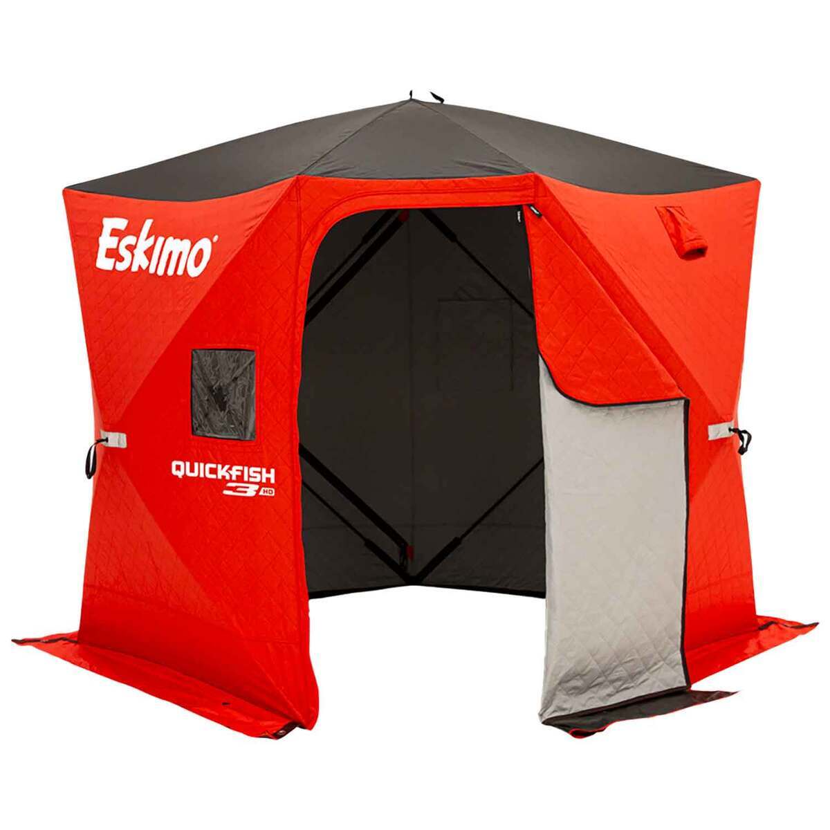 eskimo ice fishing tent accessories E-Hub Rod Holder Bring the whole gang out for a day on the ice without sacrificing comfort or convenience Eskimo QuickFish 3HD Pop-Up Shelter
