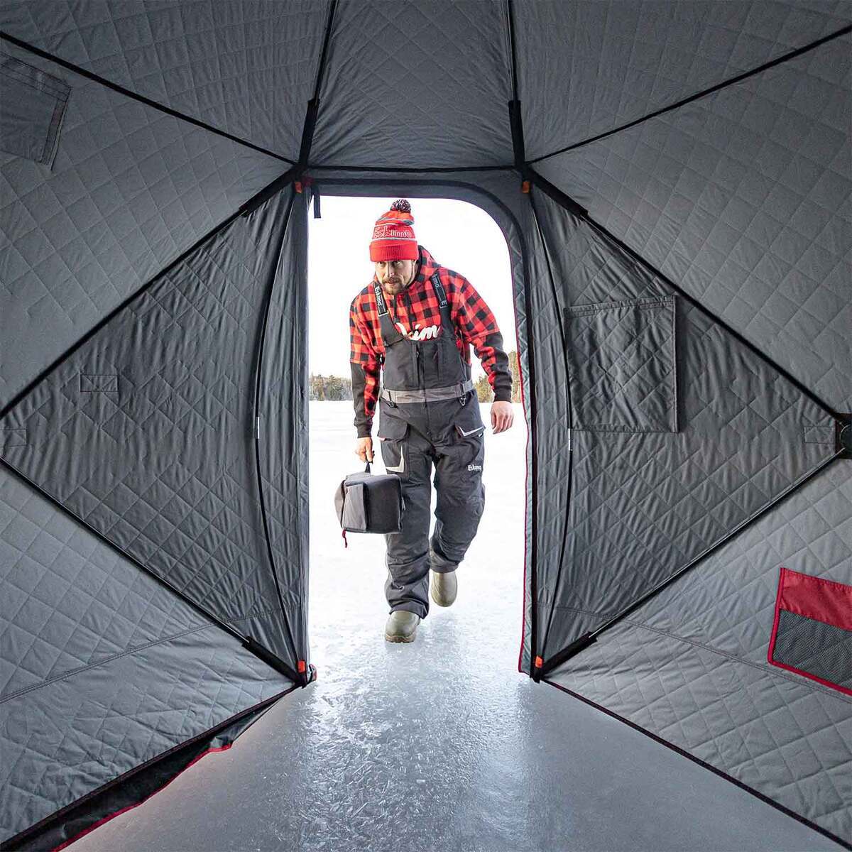 Eskimo Fish Rack Eskimo QuickFish 3HD Ice Fishing Shelter | Sportsman's Warehouse