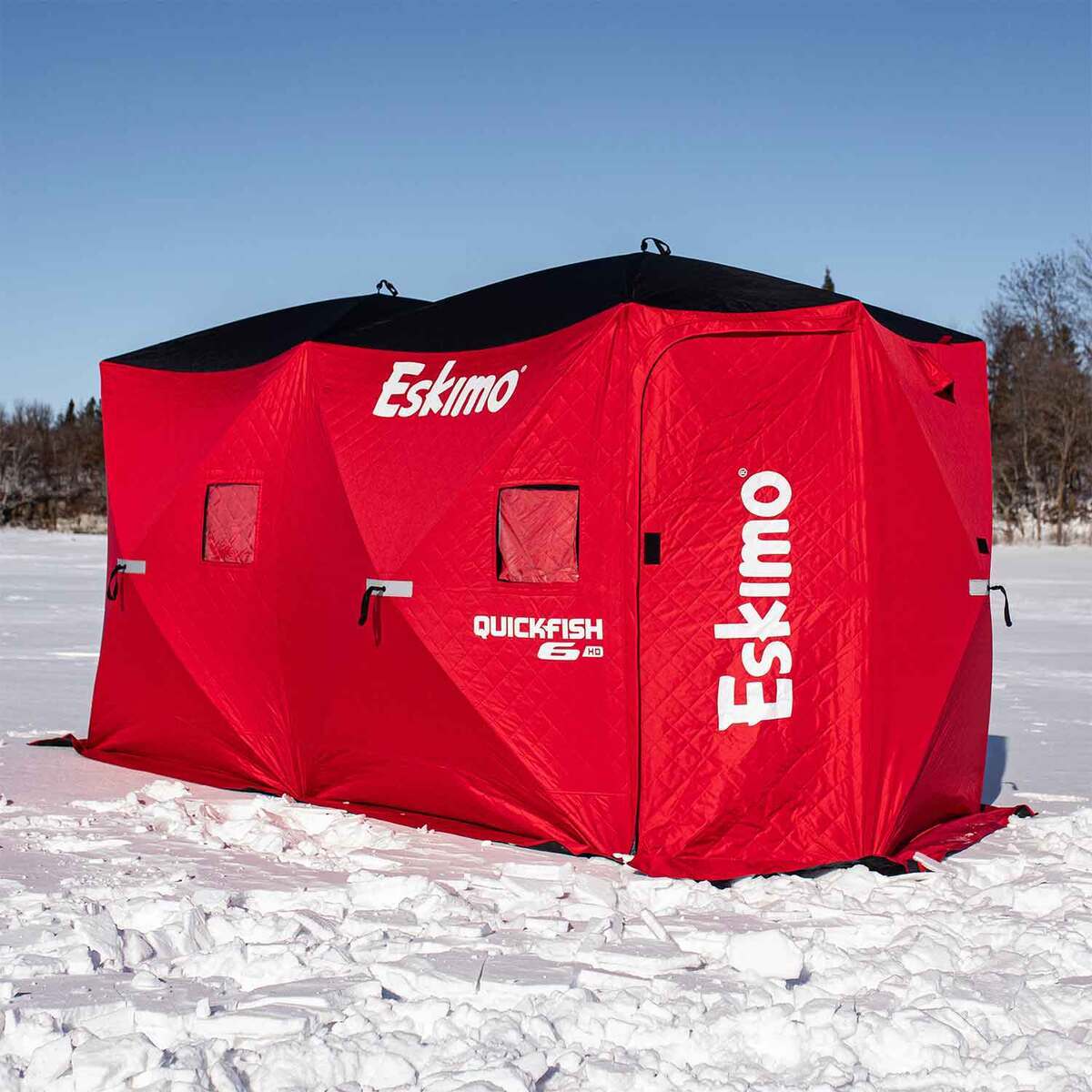 Eskimo Fish Rack Eskimo QuickFish 6HD Ice Fishing Shelter | Sportsman's Warehouse