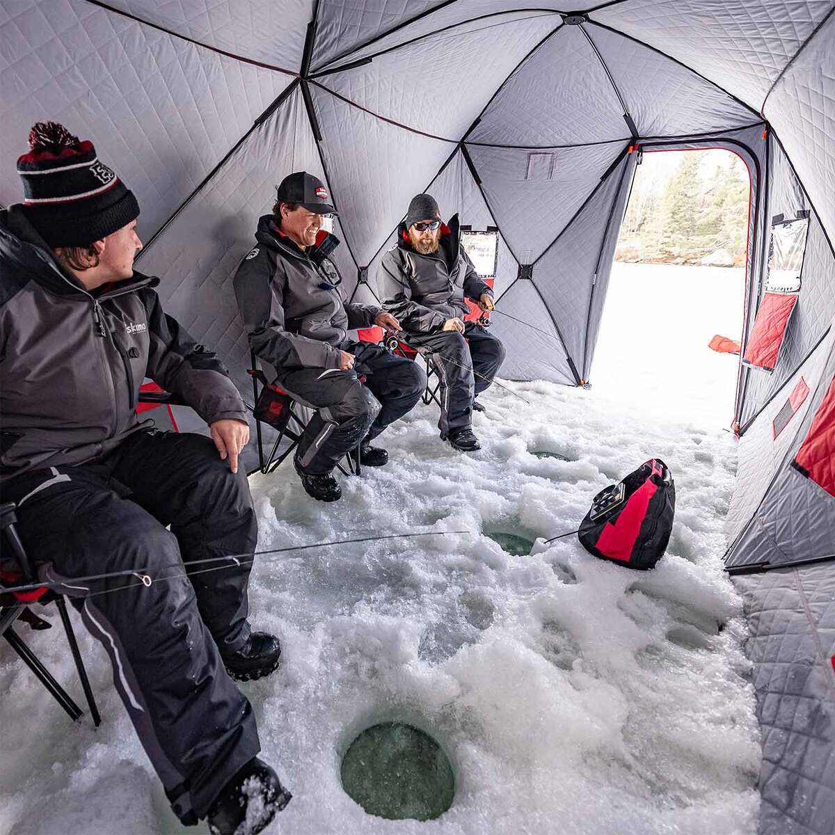 Eskimo Fish Rack Eskimo QuickFish 6HD Ice Fishing Shelter | Sportsman's Warehouse