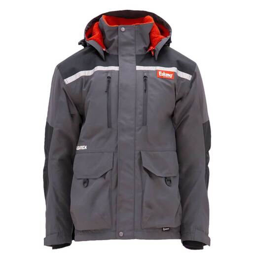 Eskimo Roughneck Men’s Ice Fishing Jacket – Forged Iron XXL