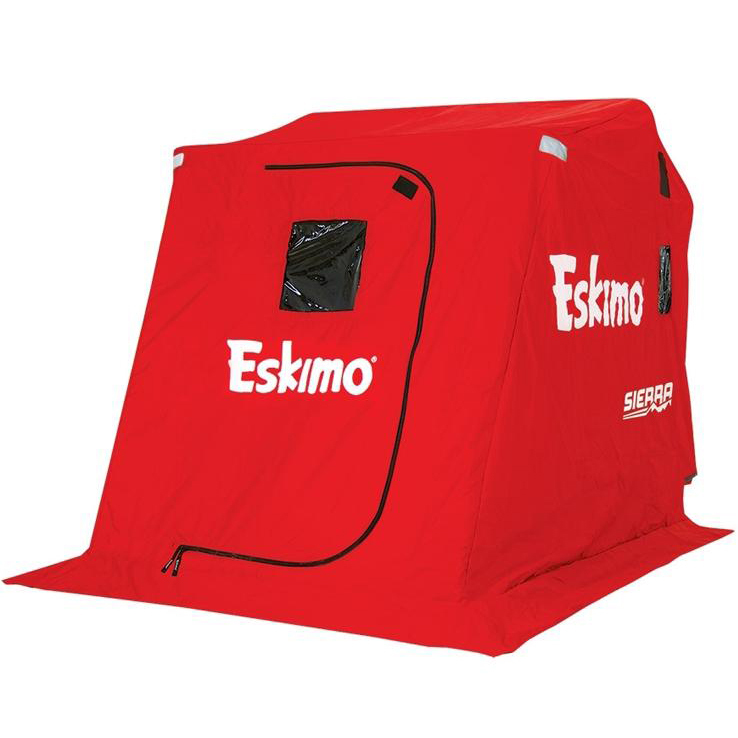Eskimo Sierra Flip Ice Fishing Shelter - Red Eskimo Sierra Flip Ice Fishing Shelter - Red