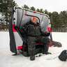 Eskimo Wide 1 Thermal Flip Ice Fishing Shelter - Red/Black