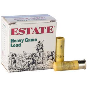 Estate Heavy Game Load 20 Gauge 2-3/4in #7.5 1oz Upland Shotshells - 25 Rounds