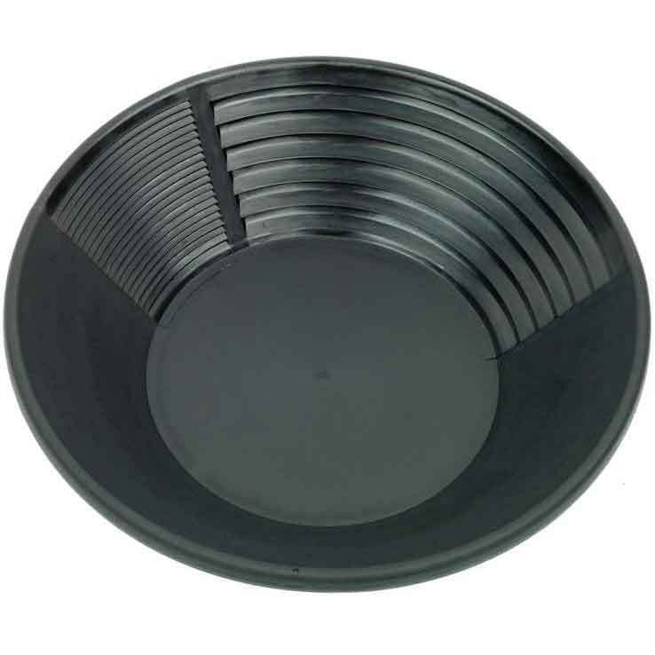 Estwing Plastic Gold Pan - 16in - Black 16in Estwing Plastic Gold Pan - 16in - Black 16in