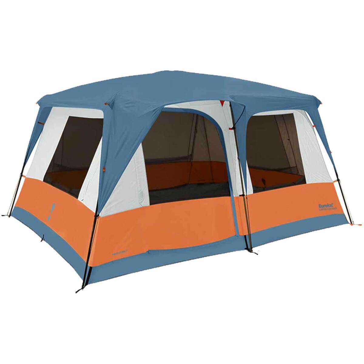 Eureka Copper Canyon LX 8-Person Camping Tent - Blue Heaven/Jaffa Orange/Dawn Blue - Blue Heaven/Jaffa Orange/Dawn Blue Eureka Copper Canyon LX 8-Person Camping Tent - Blue Heaven/Jaffa Orange/Dawn Blue - Blue Heaven/Jaffa Orange/Dawn Blue