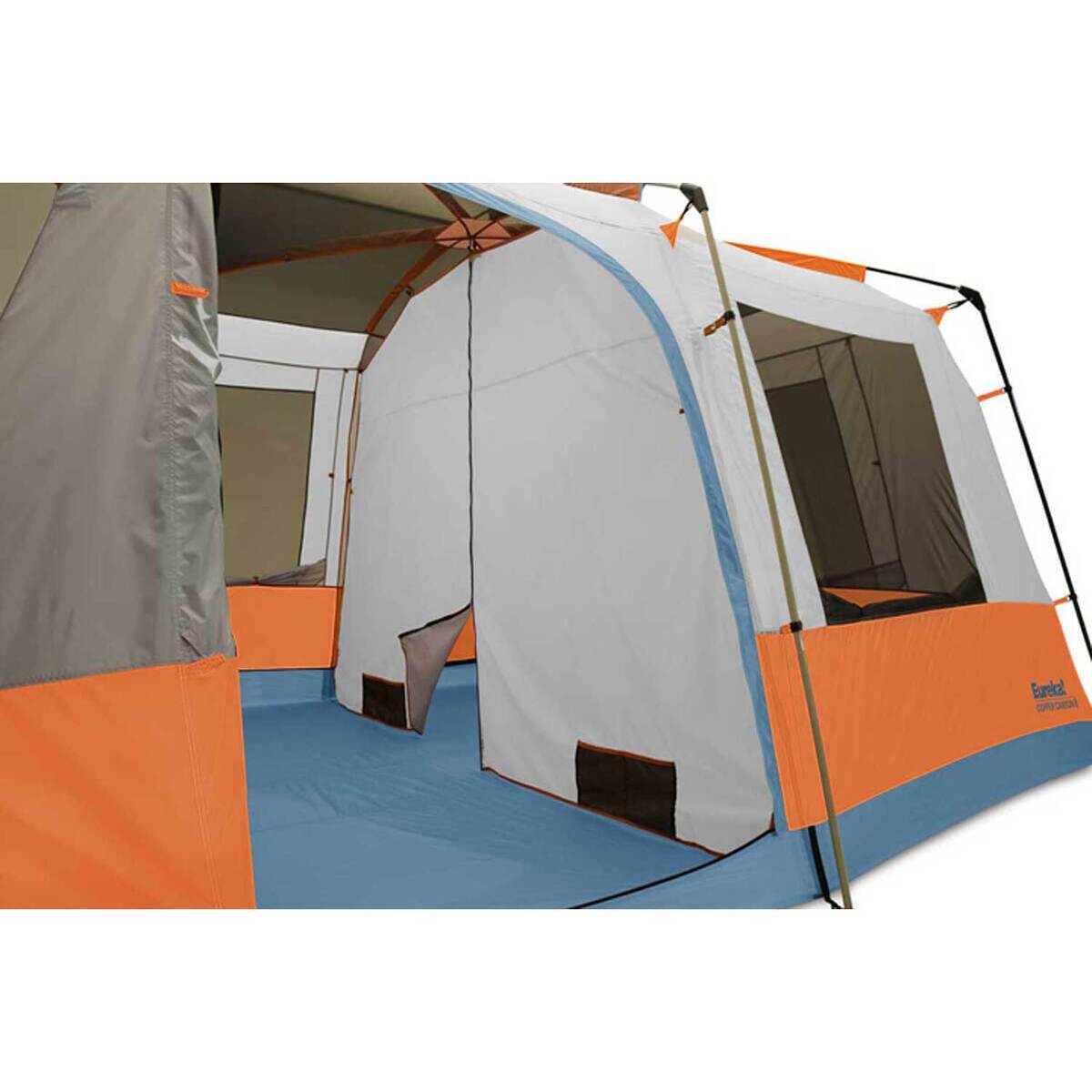 Eureka Copper Canyon LX 8-Person Camping Tent - Blue Heaven/Jaffa Orange/Dawn Blue - Blue Heaven/Jaffa Orange/Dawn Blue Eureka Copper Canyon LX 8-Person Camping Tent - Blue Heaven/Jaffa Orange/Dawn Blue - Blue Heaven/Jaffa Orange/Dawn Blue