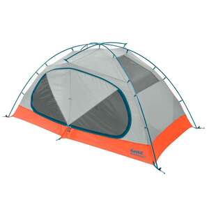 Eureka Mountain Pass 2-Person Camping Tent - Dawn Blue/ Flame/ Mediterranean Blue