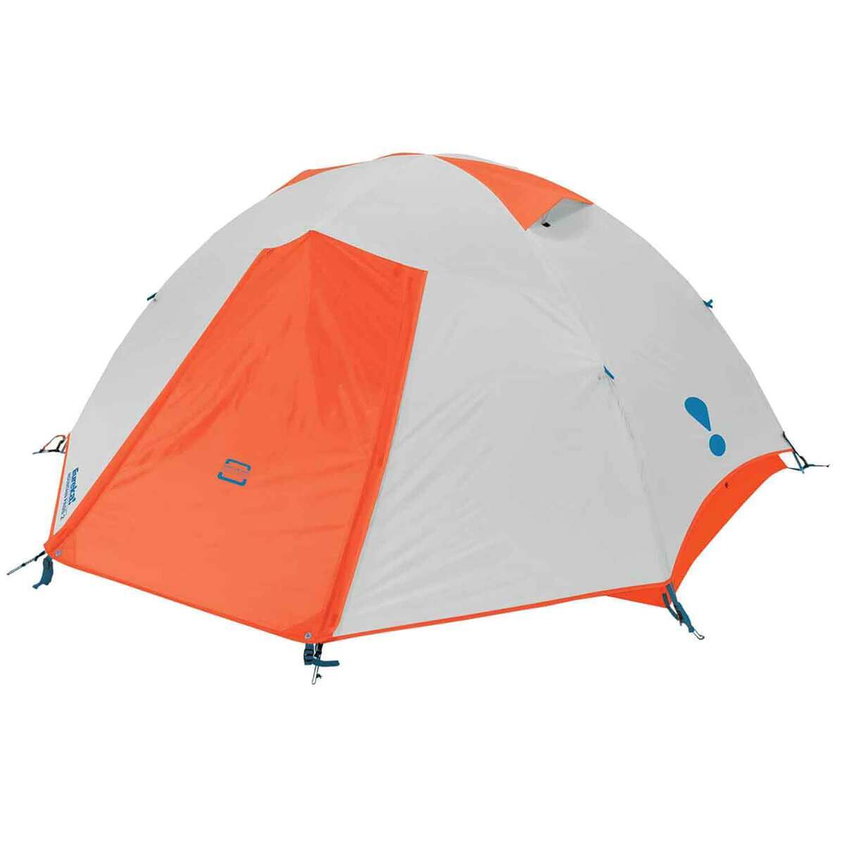 Eureka Mountain Pass 2-Person Camping Tent - Dawn Blue/ Flame/ Mediterranean Blue - Dawn Blue, Flame, Mediterranean Blue Eureka Mountain Pass 2-Person Camping Tent - Dawn Blue/ Flame/ Mediterranean Blue - Dawn Blue, Flame, Mediterranean Blue
