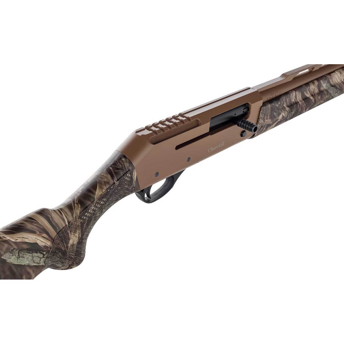 European American Armory Corp Akkar Churchill 220 Gobbler Camo 20ga 3in Semi-Automatic Shotgun - 24in - Tan European American Armory Corp Akkar Churchill 220 Gobbler Camo 20ga 3in Semi-Automatic Shotgun - 24in - Tan