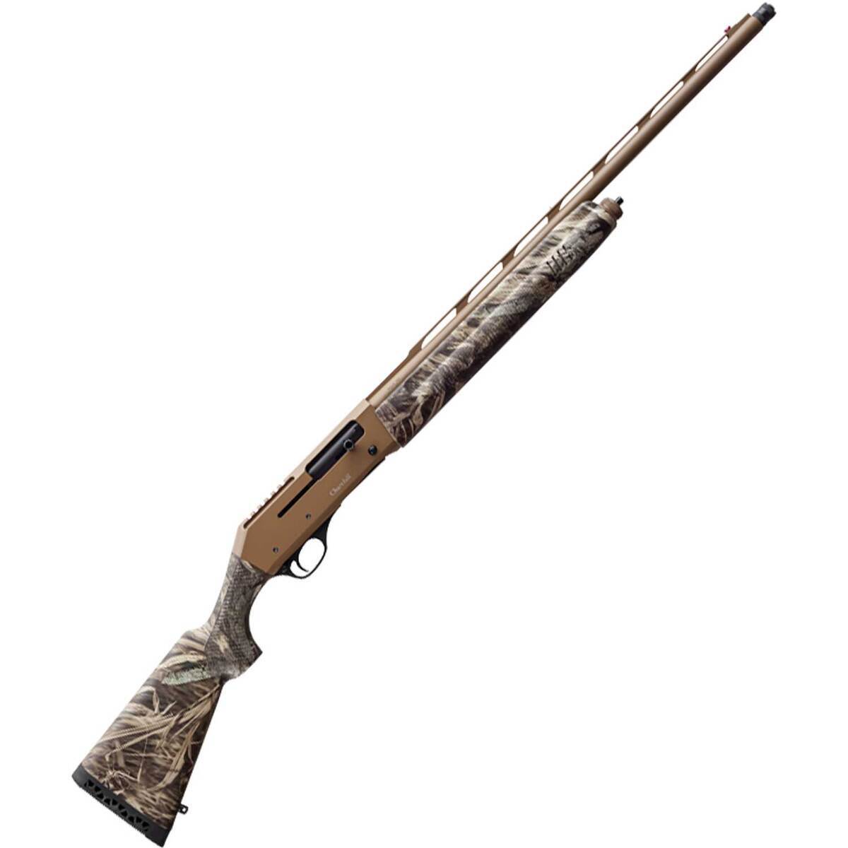 European American Armory Corp Akkar Churchill 220 Gobbler Camo 20ga 3in Compact Semi-Automatic Shotgun - 24in - Tan European American Armory Corp Akkar Churchill 220 Gobbler Camo 20ga 3in Compact Semi-Automatic Shotgun - 24in - Tan