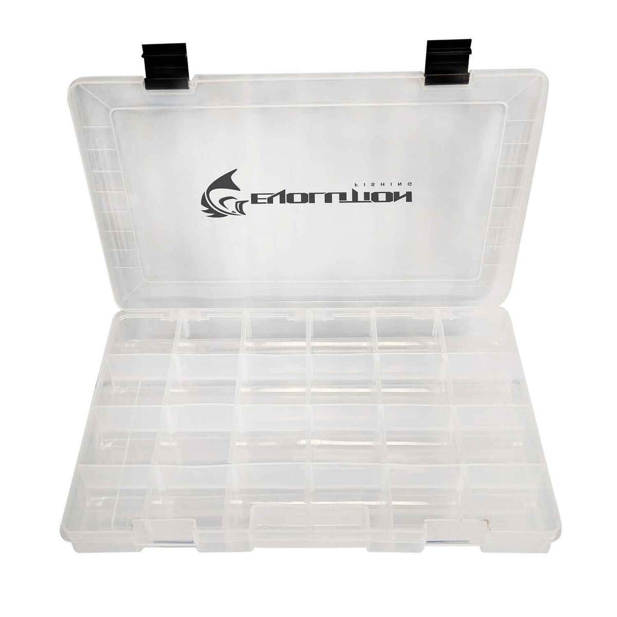 Evolution Outdoor Drift Series Utility Tackle Box - Clear, Size 3600 - Clear 3600 Evolution Outdoor Drift Series Utility Tackle Box - Clear, Size 3600 - Clear 3600