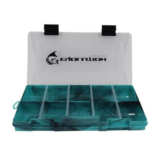 Evolution Outdoor Drift Series Utility Tackle Box – Green 3500