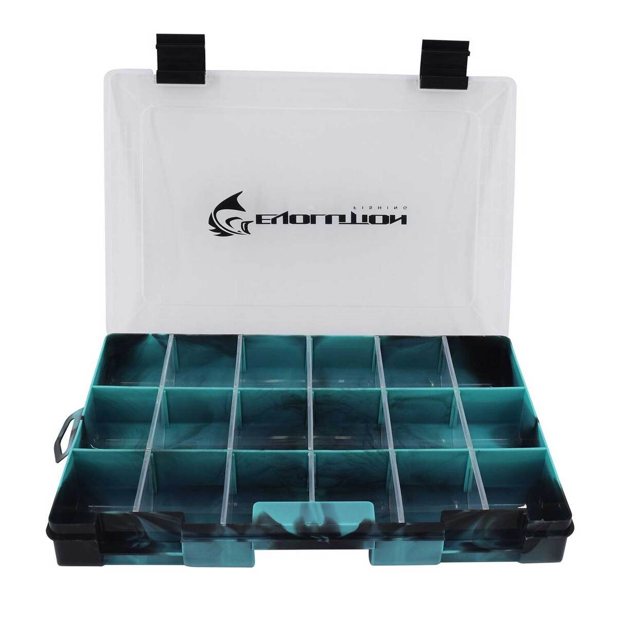 Evolution Outdoor Drift Series Utility Tackle Box - Seafoam, 3700