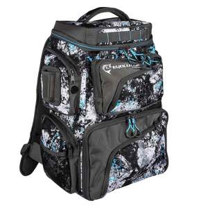 Evolution Outdoor Largemouth Double Decker Soft Tackle Backpack - Quartz Blue, Size 3600