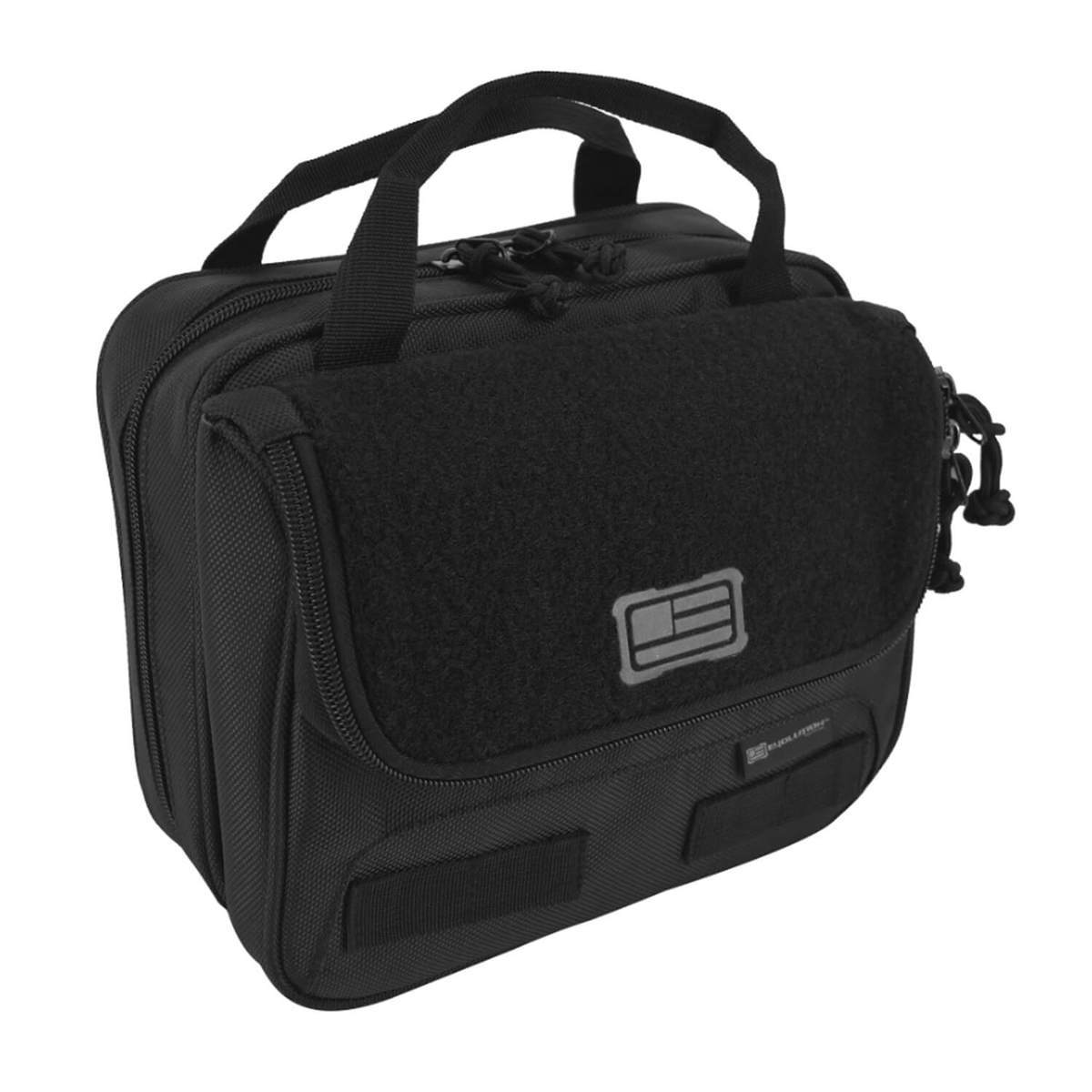 Evolution Outdoor Tactical 10.25in Double Handgun Case - Black Evolution Outdoor Tactical 10.25in Double Handgun Case - Black