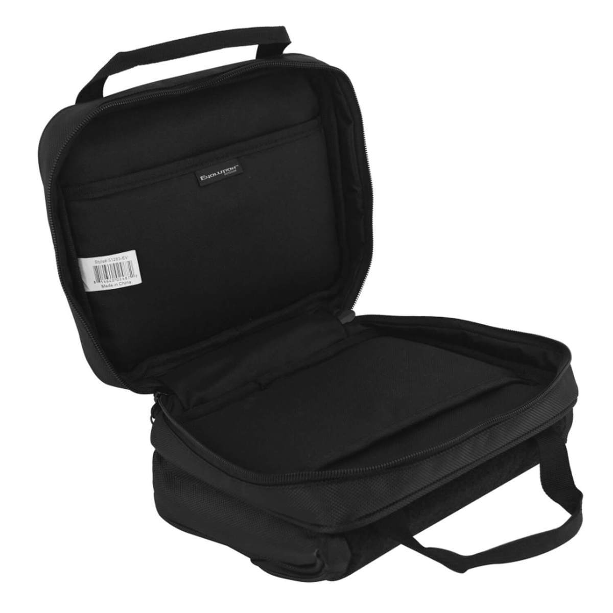 Evolution Outdoor Tactical 10.25in Double Handgun Case - Black Evolution Outdoor Tactical 10.25in Double Handgun Case - Black