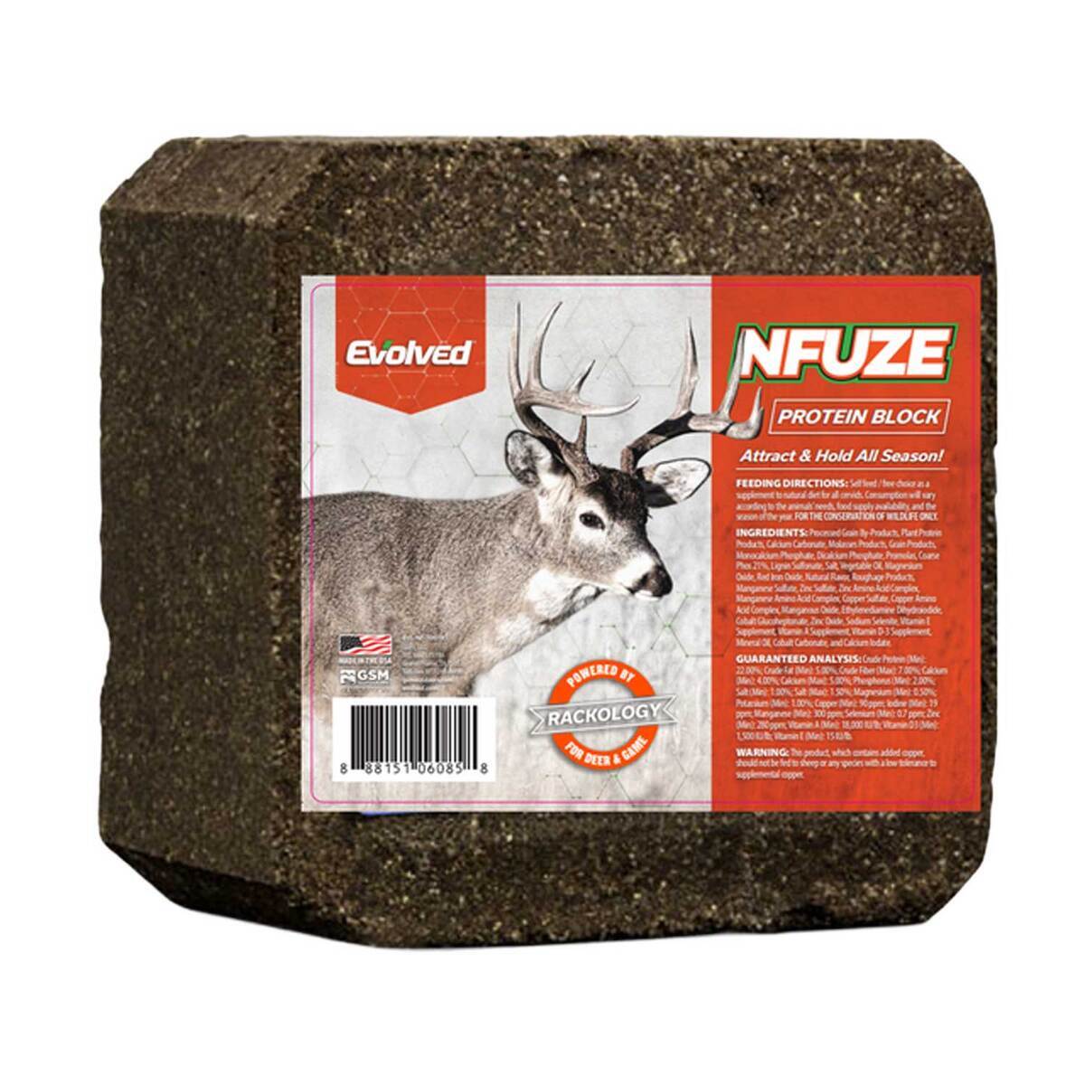 Evolved NFUZE Protein Block - 20lbs | Sportsman's Warehouse