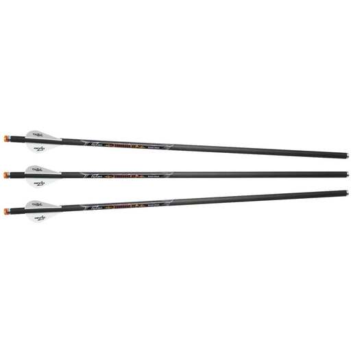 Excalibur Diablo Illuminated 18in Carbon Crossbow Bolts – 3 Pack – Black