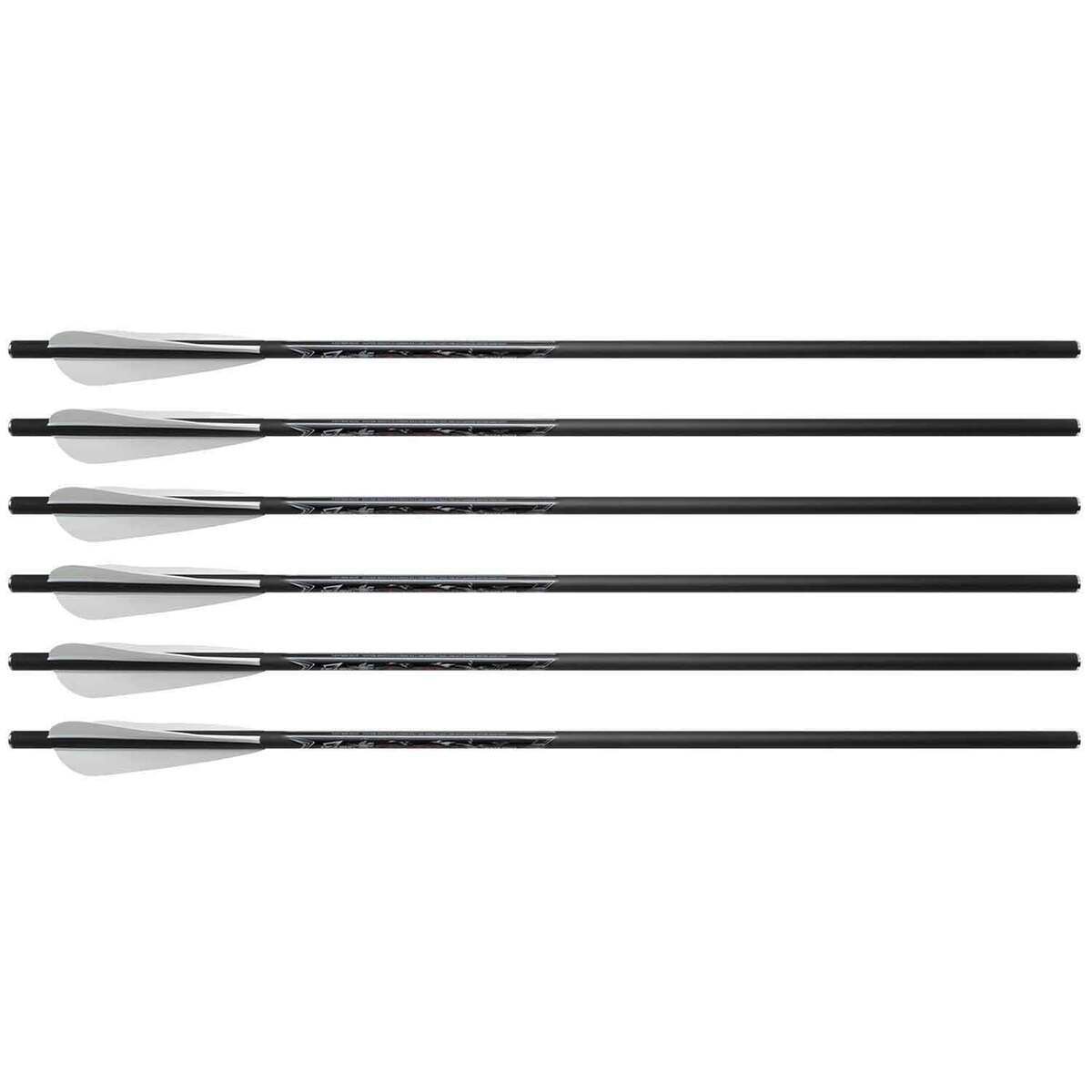 Excalibur FireBolt 20in Carbon Crossbow Bolts - 6 Pack - Black Excalibur FireBolt 20in Carbon Crossbow Bolts - 6 Pack - Black