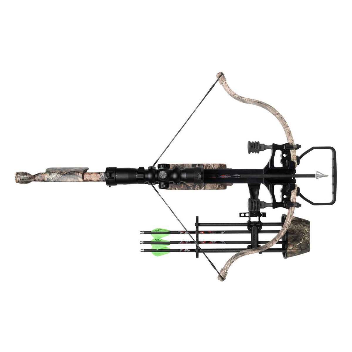 Excalibur Micro 380 Mossy Oak Break-Up Country Crossbow - Tact-100 Illuminated Scope Package - Camo Excalibur Micro 380 Mossy Oak Break-Up Country Crossbow - Tact-100 Illuminated Scope Package - Camo