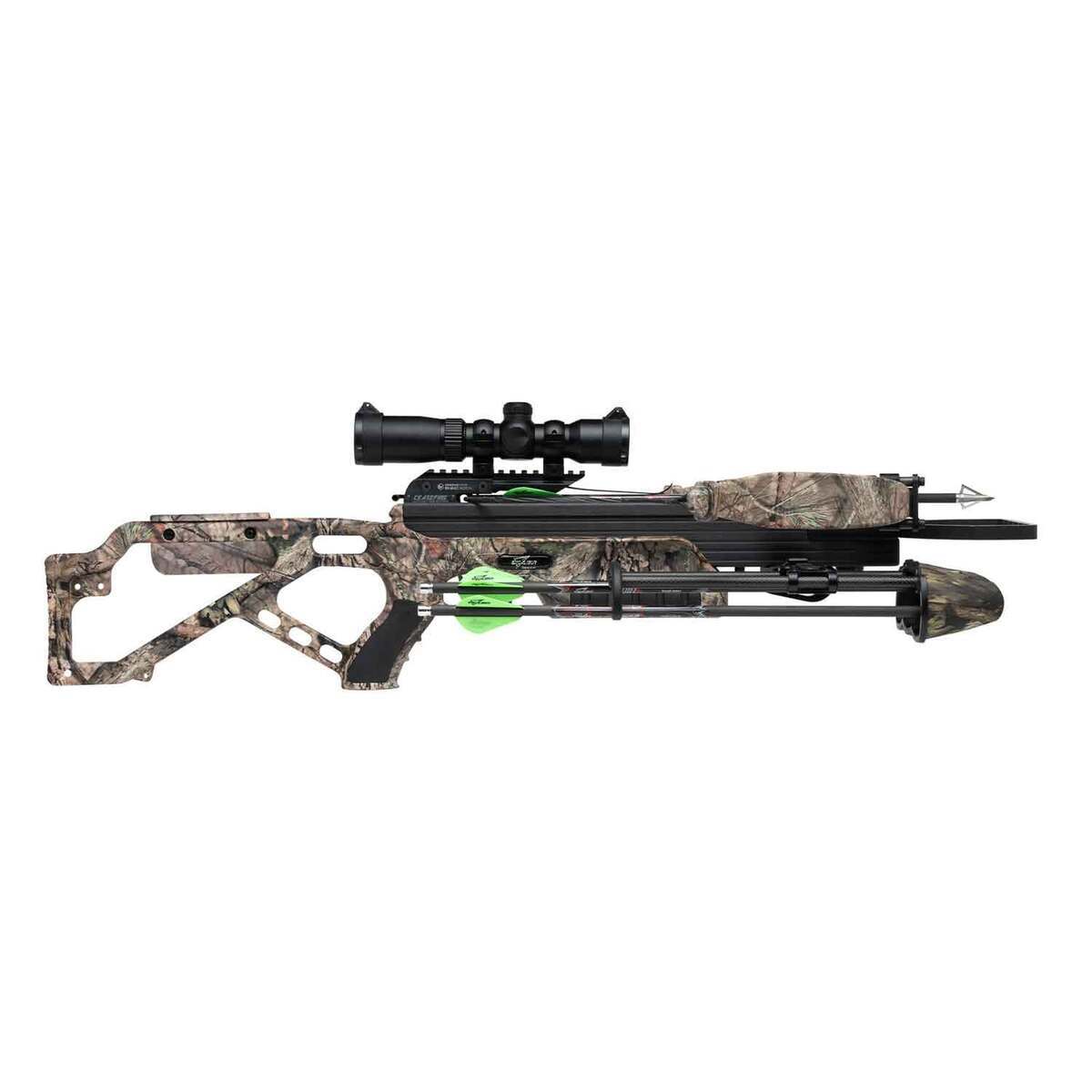 Excalibur Micro 380 Mossy Oak Break-Up Country Crossbow - Tact-100 Illuminated Scope Package - Camo Excalibur Micro 380 Mossy Oak Break-Up Country Crossbow - Tact-100 Illuminated Scope Package - Camo