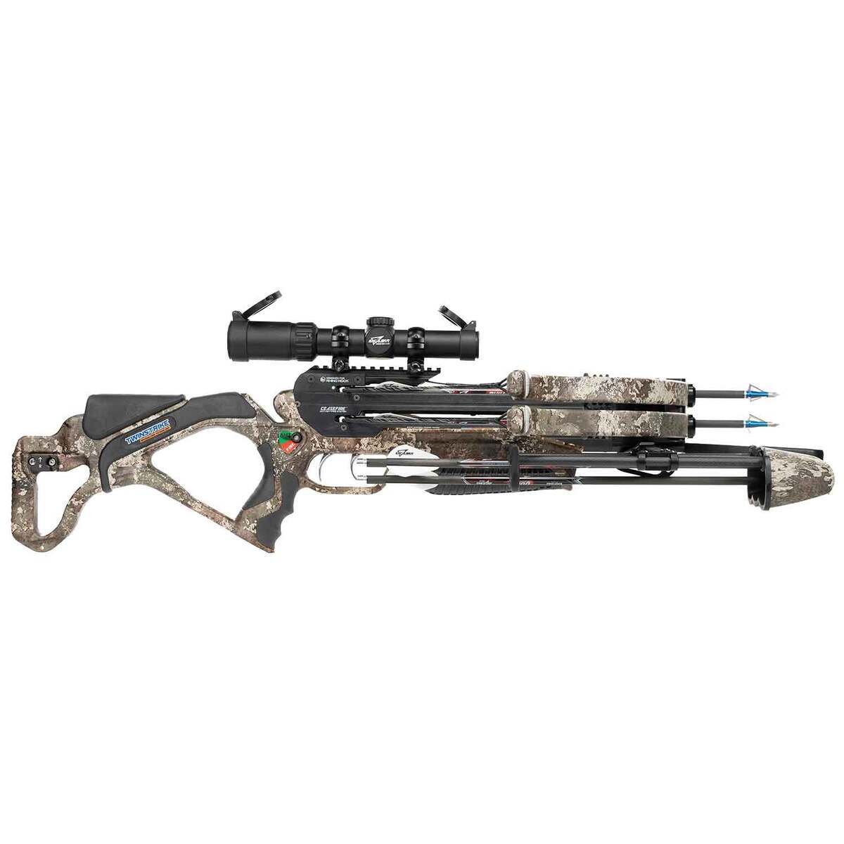 Excalibur TwinStrike Truetimber Strata Camo Crossbow - Camo Excalibur TwinStrike Truetimber Strata Camo Crossbow - Camo