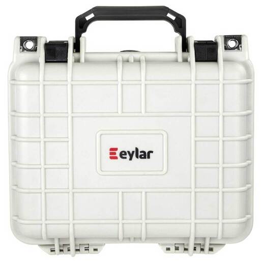 Eylar Small Hard 10.62in Handgun Case – White