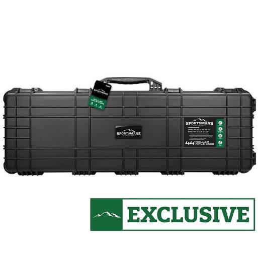 Eylar Tactical Roller 44in Rifle Case – Black – Black
