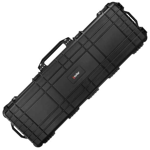 Eylar Tactical Roller 48in Rifle Case – Black – Black