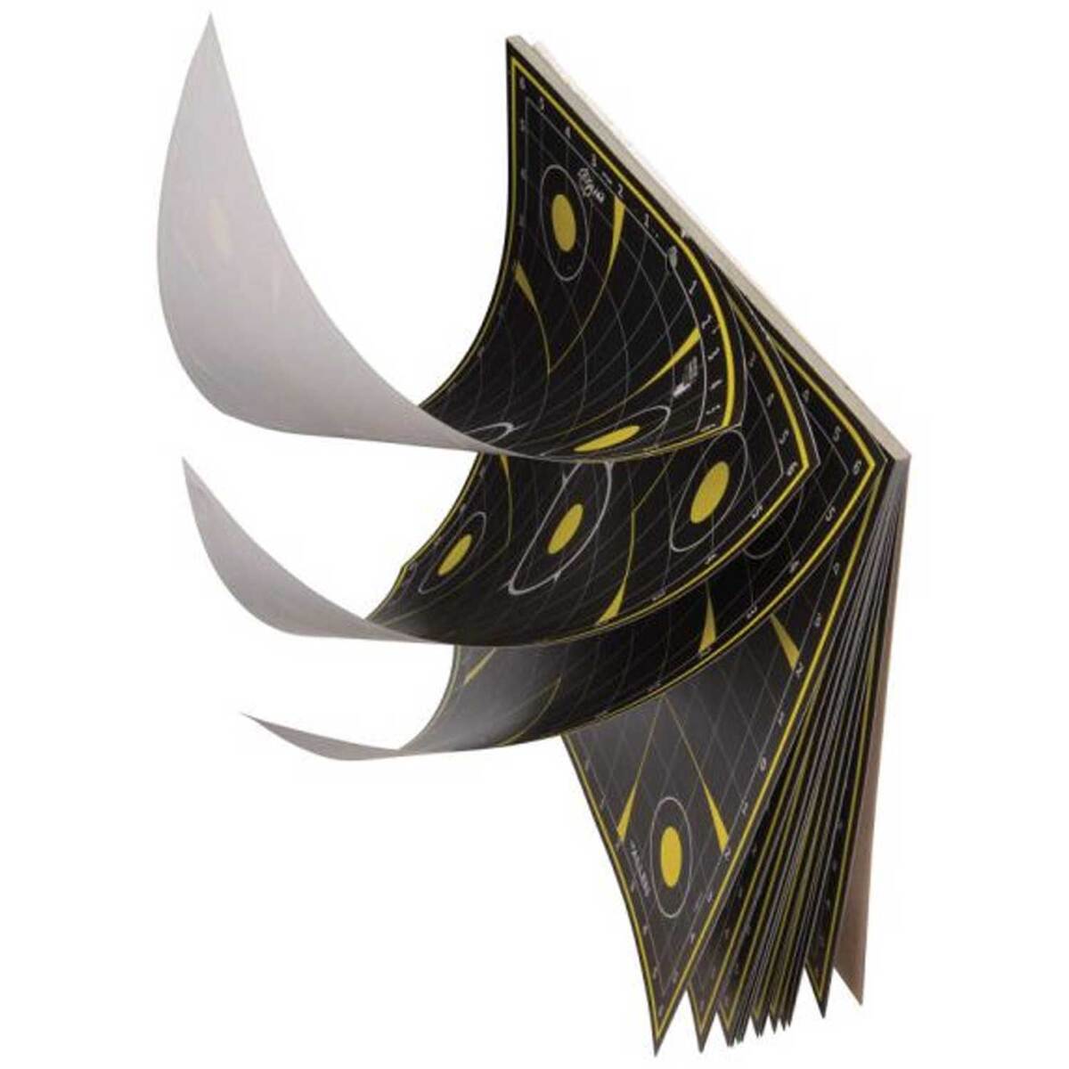 Sighting Paper EZ Aim Splash Reactive Paper Sight-In Grid 12.5in Square Shooting ...