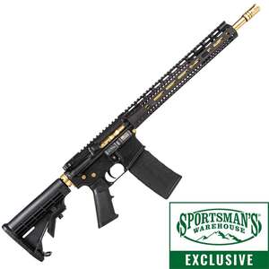 F1 Firearms FDR-15 5.56mm NATO 16in Black Semi Automatic Modern Sporting Rifle - 30+1 Rounds