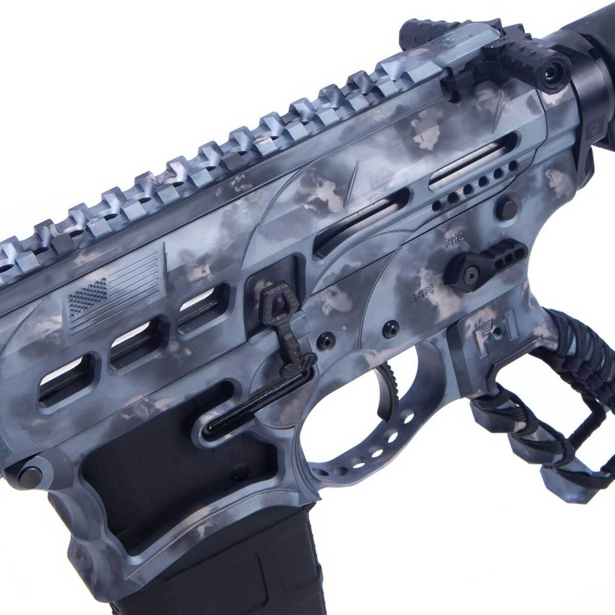 F1 Firearms BDRx-15 5.56mm NATO 16in Titanium Shadow Anodized Semi ...
