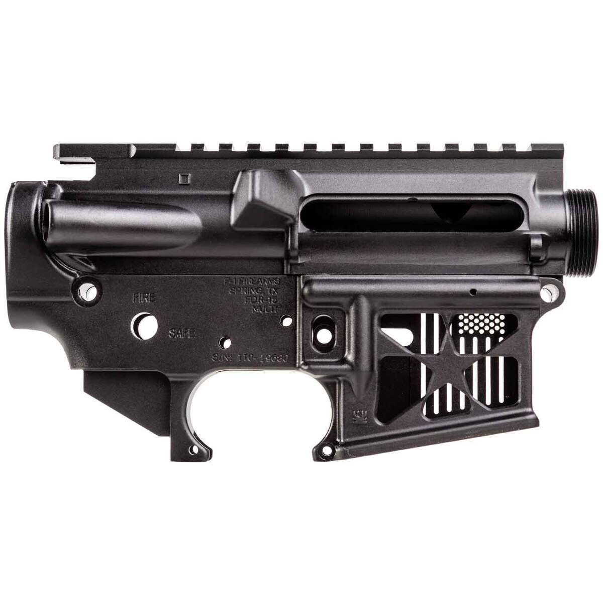 F1 Firearms Skeletonized FDR-15 Black Flag Rifle Receiver Set F1 Firearms Skeletonized FDR-15 Black Flag Rifle Receiver Set