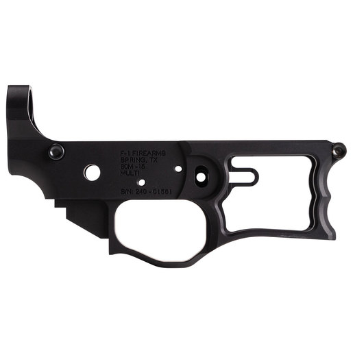 F1 Firearms UDR-15 3G Style 2 Stripped Universal Black Lower Rifle Receiver - F1 Firearms