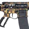 F1 Firearms UDR-15 5.56mm NATO 16in Forest Shadow Camo Anodized Semi Automatic Modern Sporting Rifle - 30+1 Rounds - Camo