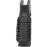 F1 Firearms With Finger Grooves And Paracord Style 2 Skeletonized Black Grip - Black