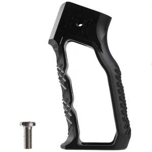 F1 Firearms Without Finger Grooves Style One Skeletonized Black Grip